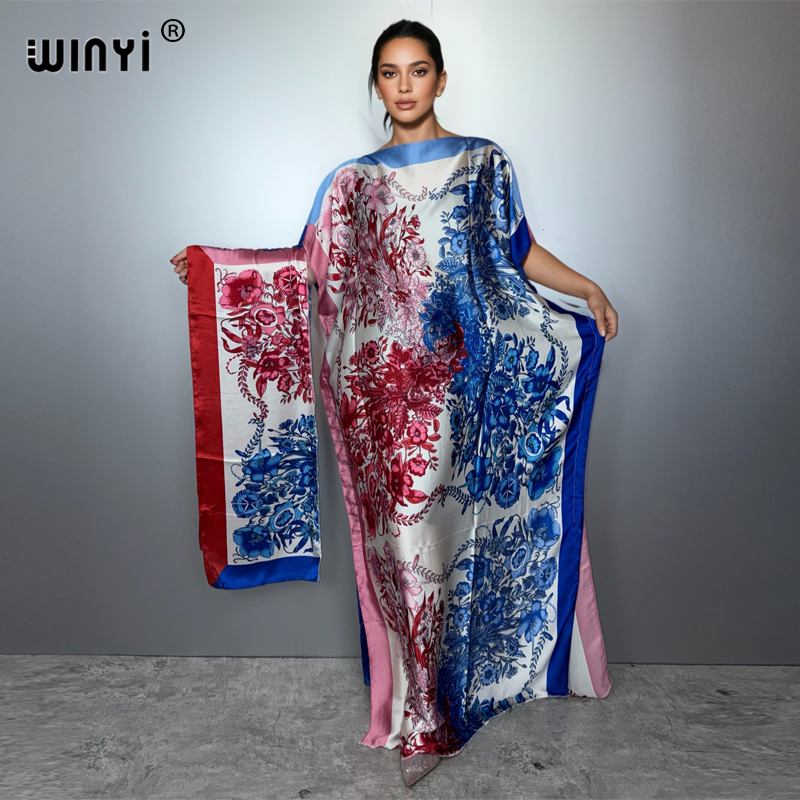 Boho Summer Beach Maxi Dress - فستان صيفي بوهيمي أفريقي للنساء من