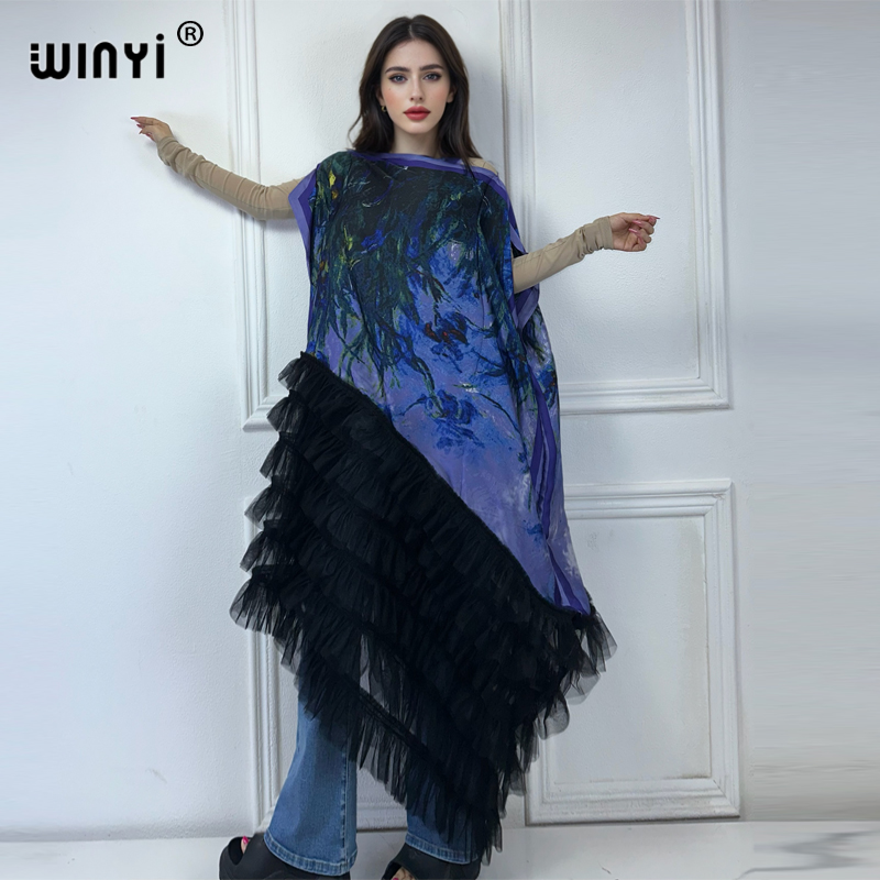 Boho Summer Beach Maxi Dress - ملابس ويني أفريقيا للنساء ذوات المقاسات