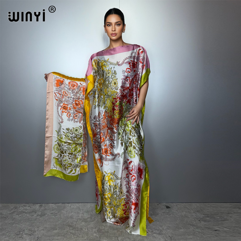 فستان صيفي بوهيمي أفريقي للنسا - مراجعة Boho Summer Beach Maxi Dress وسعره