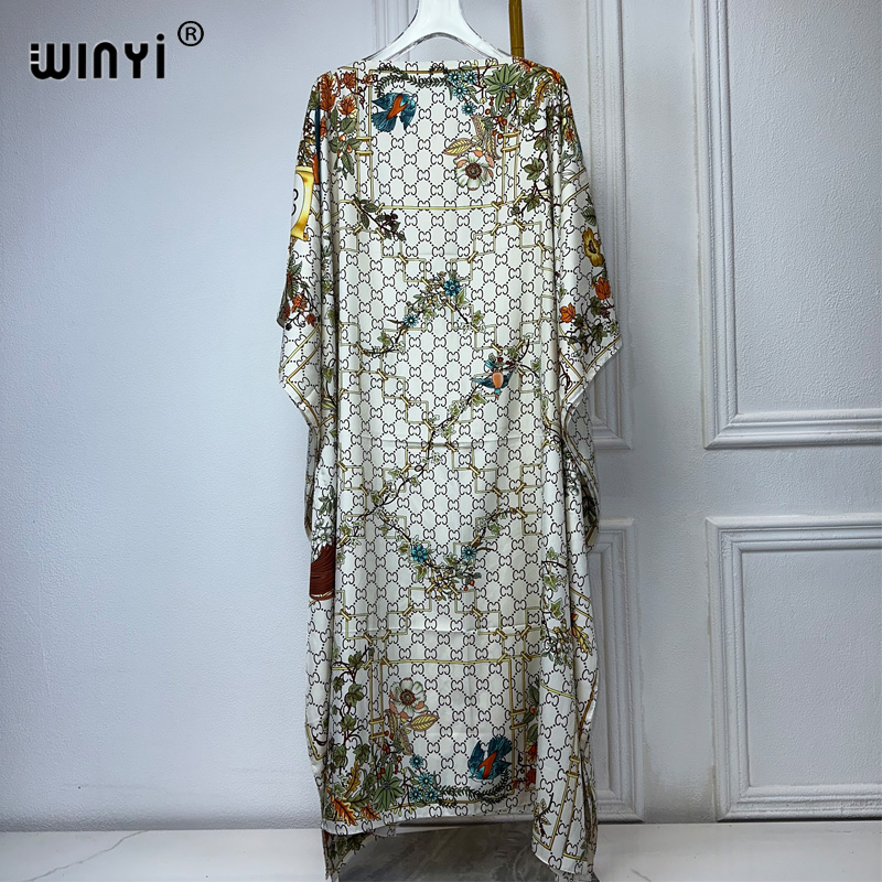 فستان طويل من WINYI للنساء ، ط - مراجعة Boho Summer Beach Maxi Dress وسعره