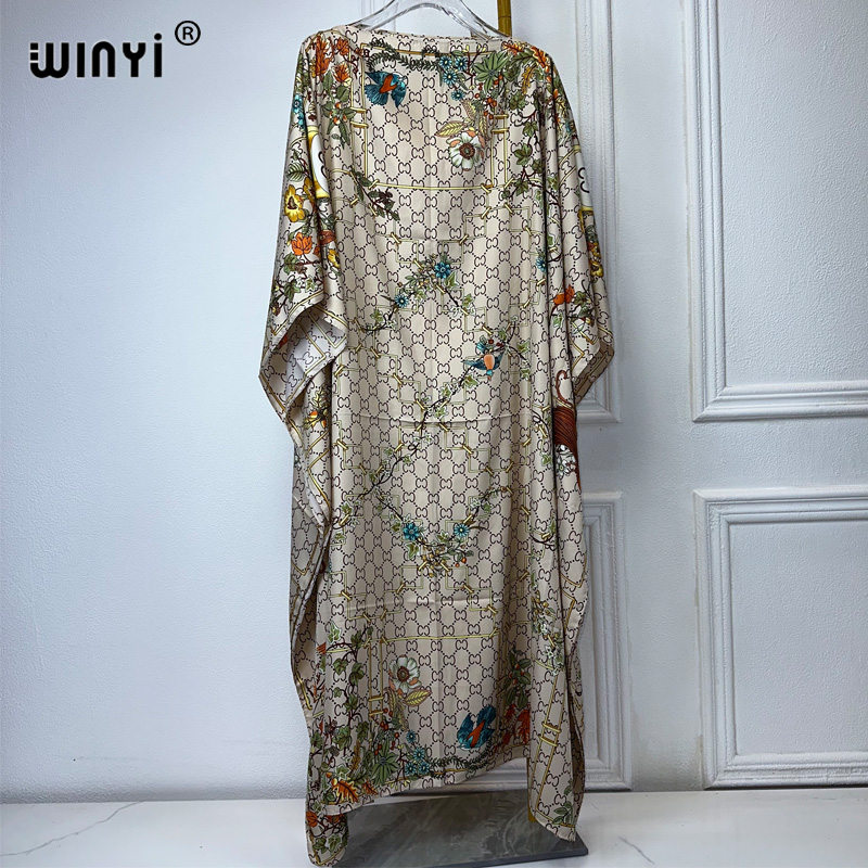 فستان طويل من WINYI للنساء ، ط - مراجعة Boho Summer Beach Maxi Dress وسعره