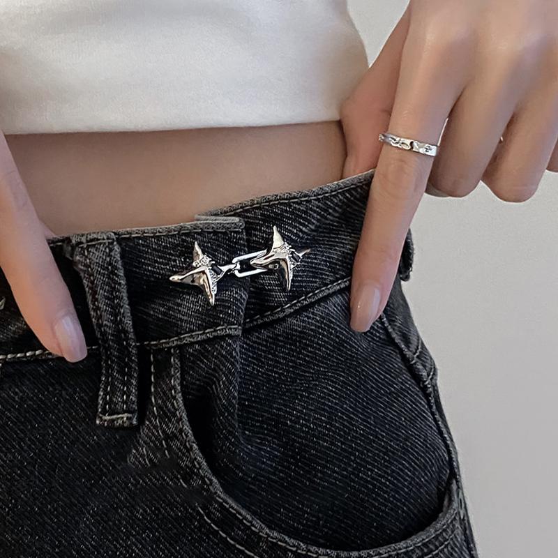 【IIOO】أداة شد الخصر على شكل نج - مراجعة Jeans وسعره
