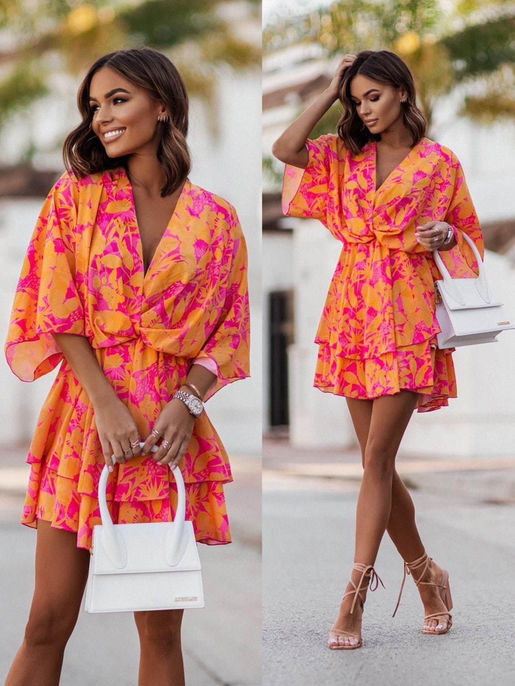 2024 جديد الصيف المرأة تنورة ص - مراجعة French Vintage Floral Midi Dress وسعره